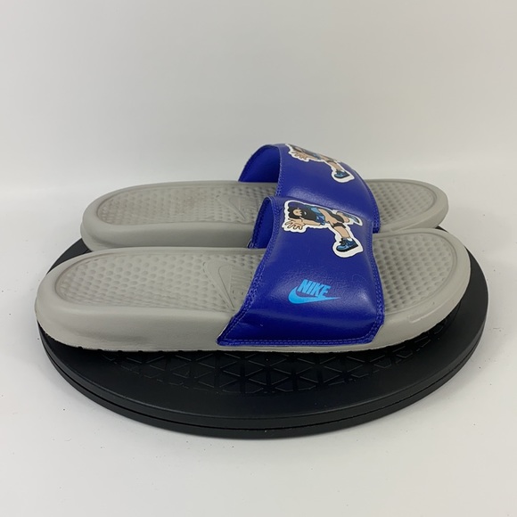 Nike Benassi JDI Print ACG 'Hike Man' Slide Sandals 631261-038 Men's Size 7 - Picture 4 of 12